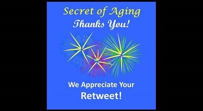 Secret of Aging Thanks You!
