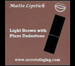 Light Brown with Plum Undertone