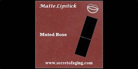 Muted Rose Matte Lipstick Charming by Secret of Aging