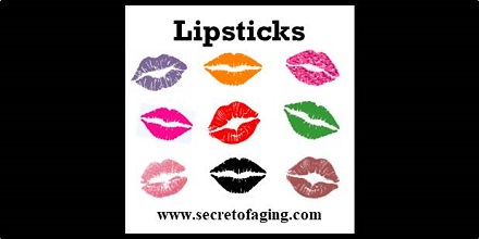 2021 Lipstick Offerings by Secret of Aging
