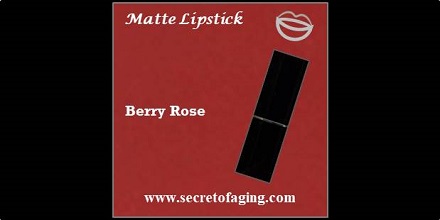 Berry Rose Matte Lipstick by Secret of Aging Keep It Casual