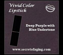 Deep Purple with Blue Undertone