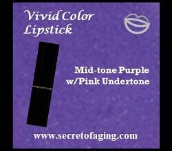 Mid-tone Purple with Pink Undertone