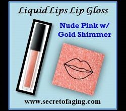 Nude Pink with Gold Shimmer
