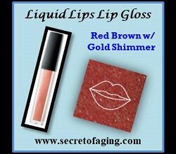 Red Brown with Gold Shimmer
