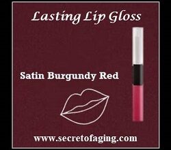 Satin Burgundy Red