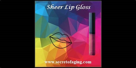 Sheer Lip Gloss by Secret of Aging