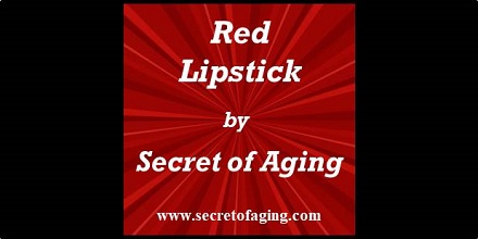 Red Lipstick by Secret of Aging