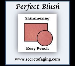 Shimmering Rosy Peach
