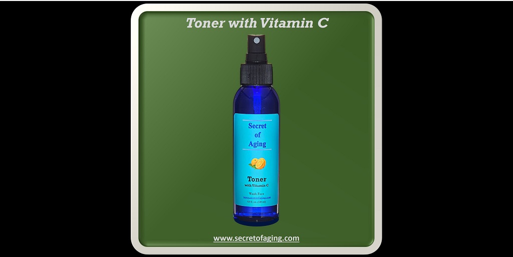 Toner with Vitamin C by Secret of Aging