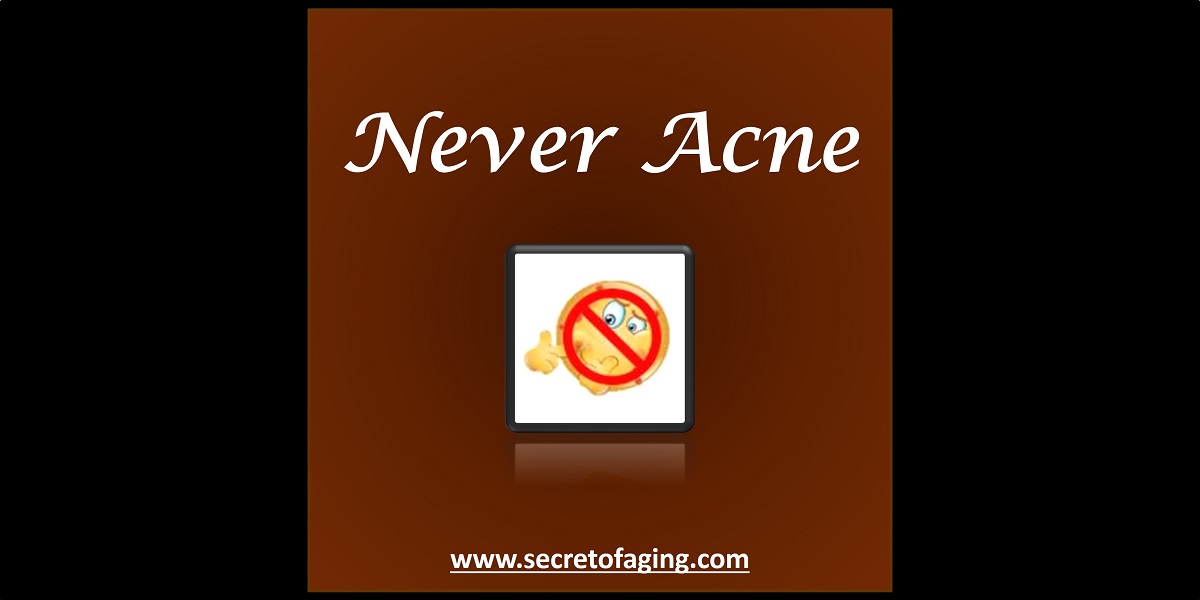 Never Acne by Secret of Aging