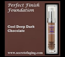 Cool Rich Chocolate with Red Undertone