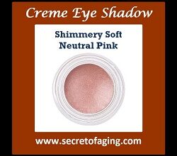 Shimmery Soft Neutral Pink